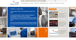 Desktop Screenshot of clinique-arago.com