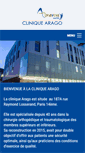 Mobile Screenshot of clinique-arago.com